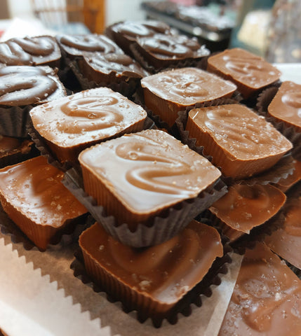 Chocolate Sea Salt Caramels