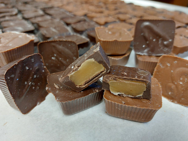 Chocolate Sea Salt Caramels