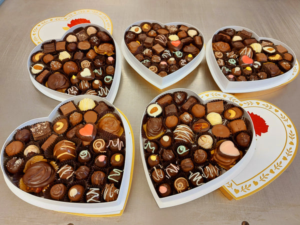 Assorted Chocolates Heart Shaped Box Large