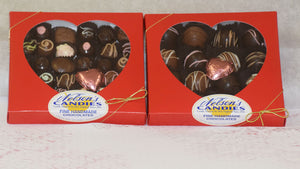 Assorted Chocolates or Truffles Heart Window Large